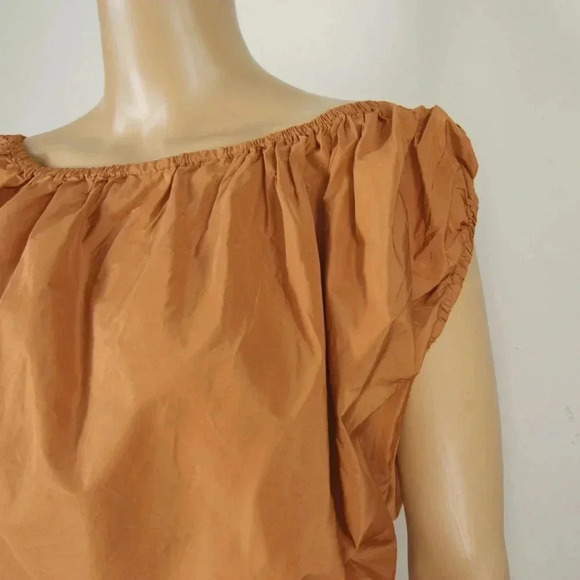 Vivienne Westwood Red Label Rusty Peach Orange Off Shoulder Top - Picture 2 of 3